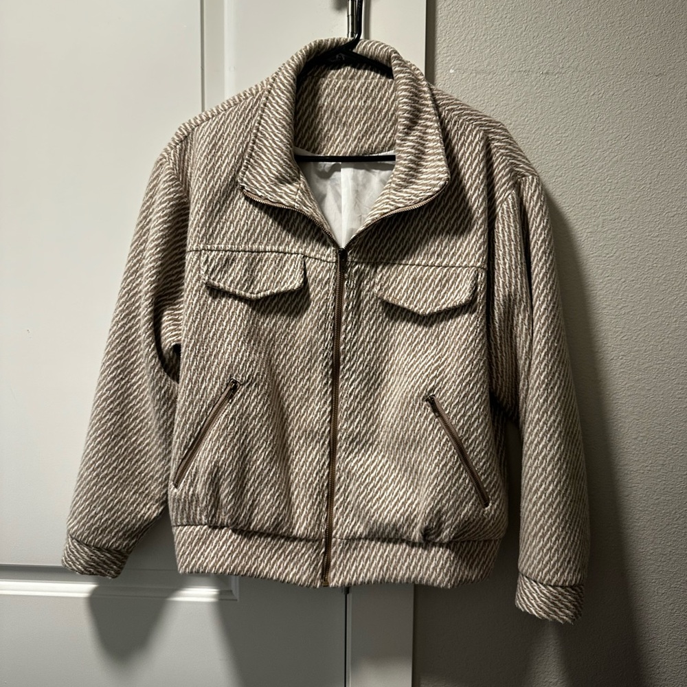 12th Tribe Cream Adventure Jacket